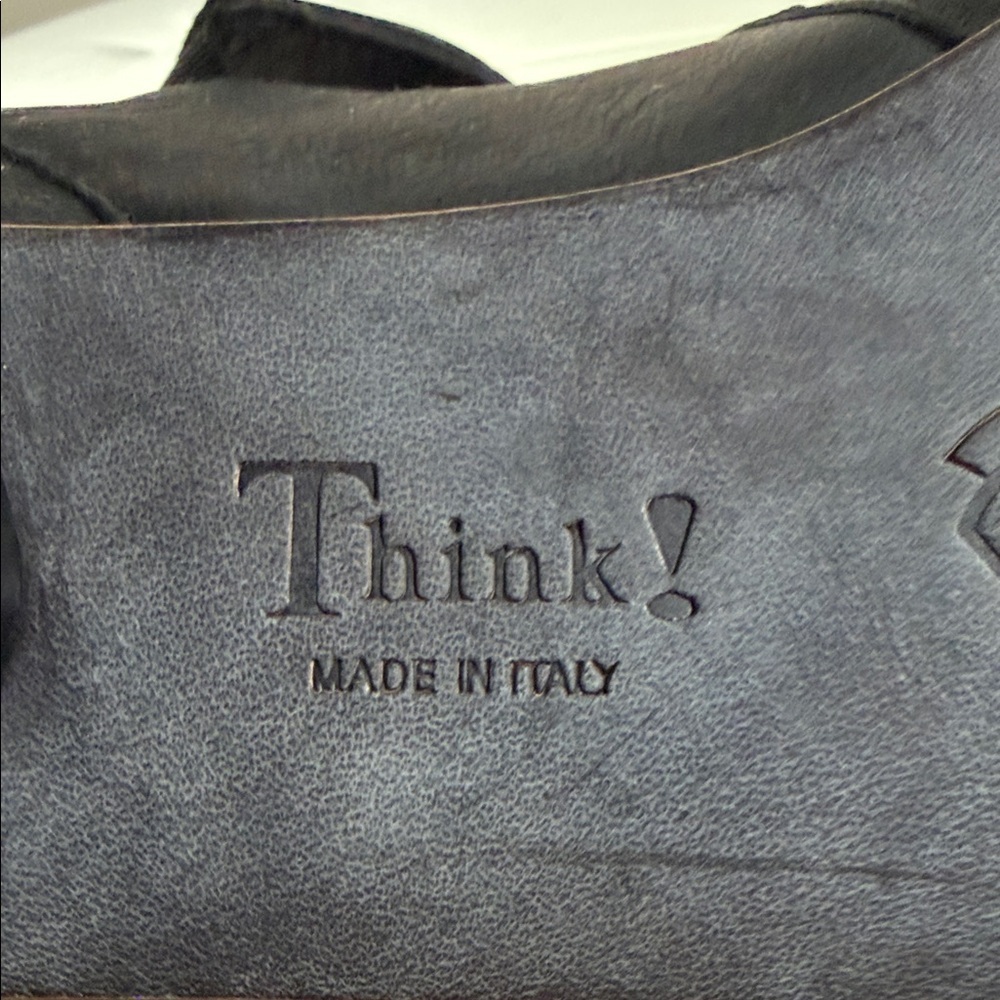 Think! Black Slingback Heels - Picture 10 of 14